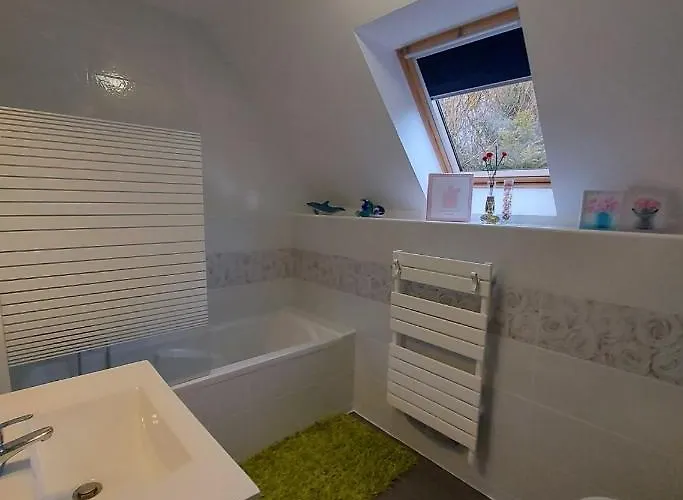 Les De Veronique, Chez Veronique Olive Alojamento de Acomodação e Pequeno-almoço Saint-Pair-sur-Mer